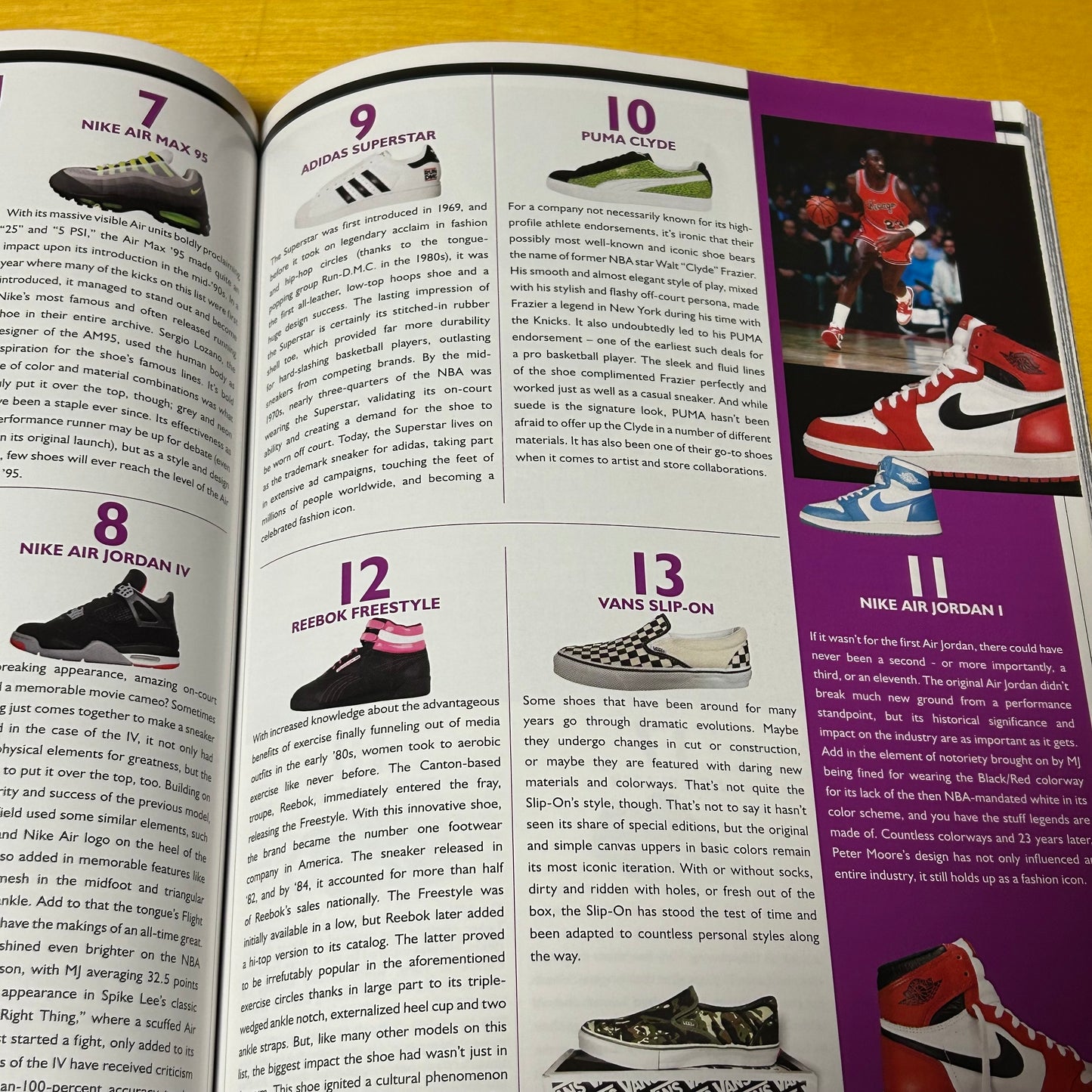 Sole Collector 100 Greatest Air Mag Issue