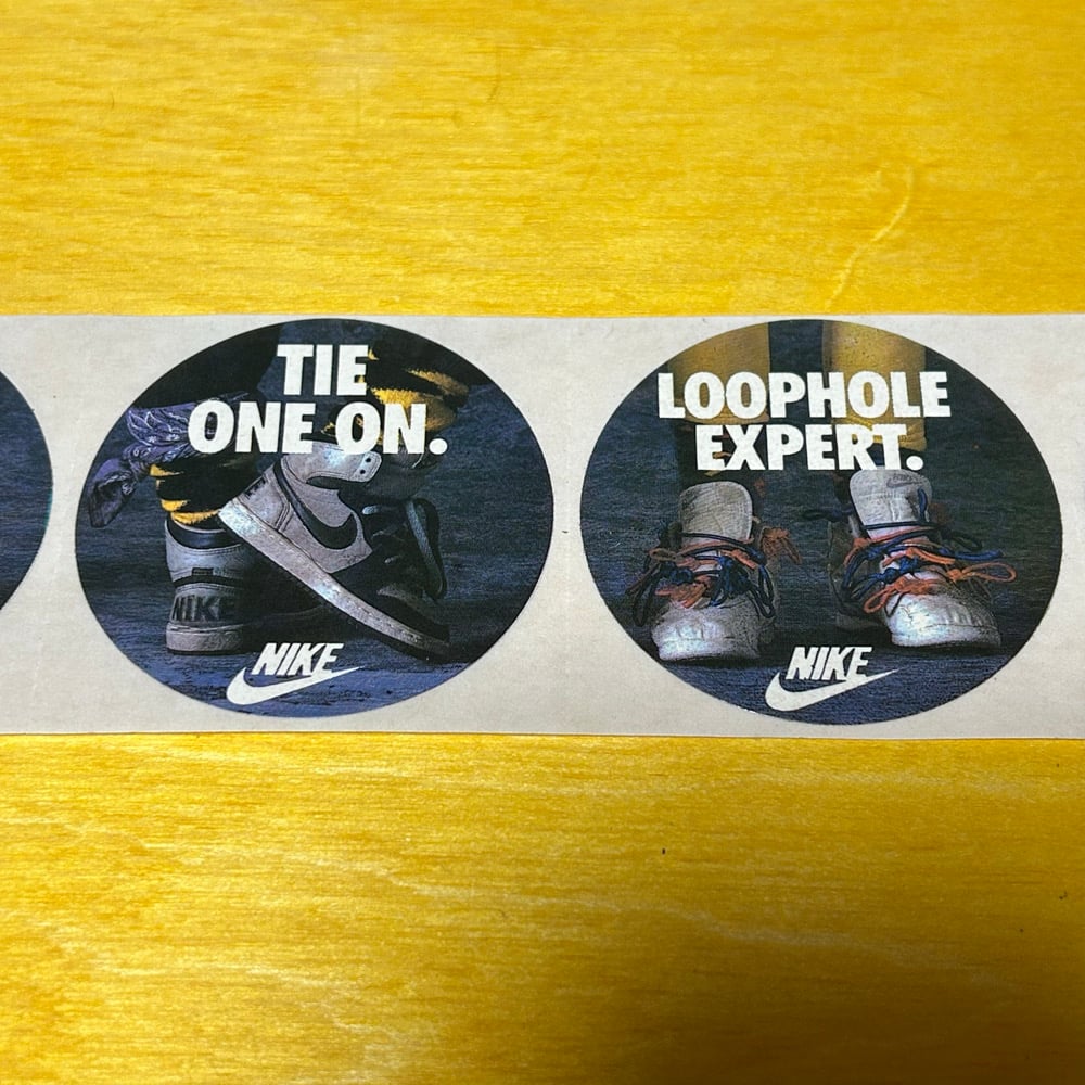 Rare Original 1980s Button Sticker Sets
