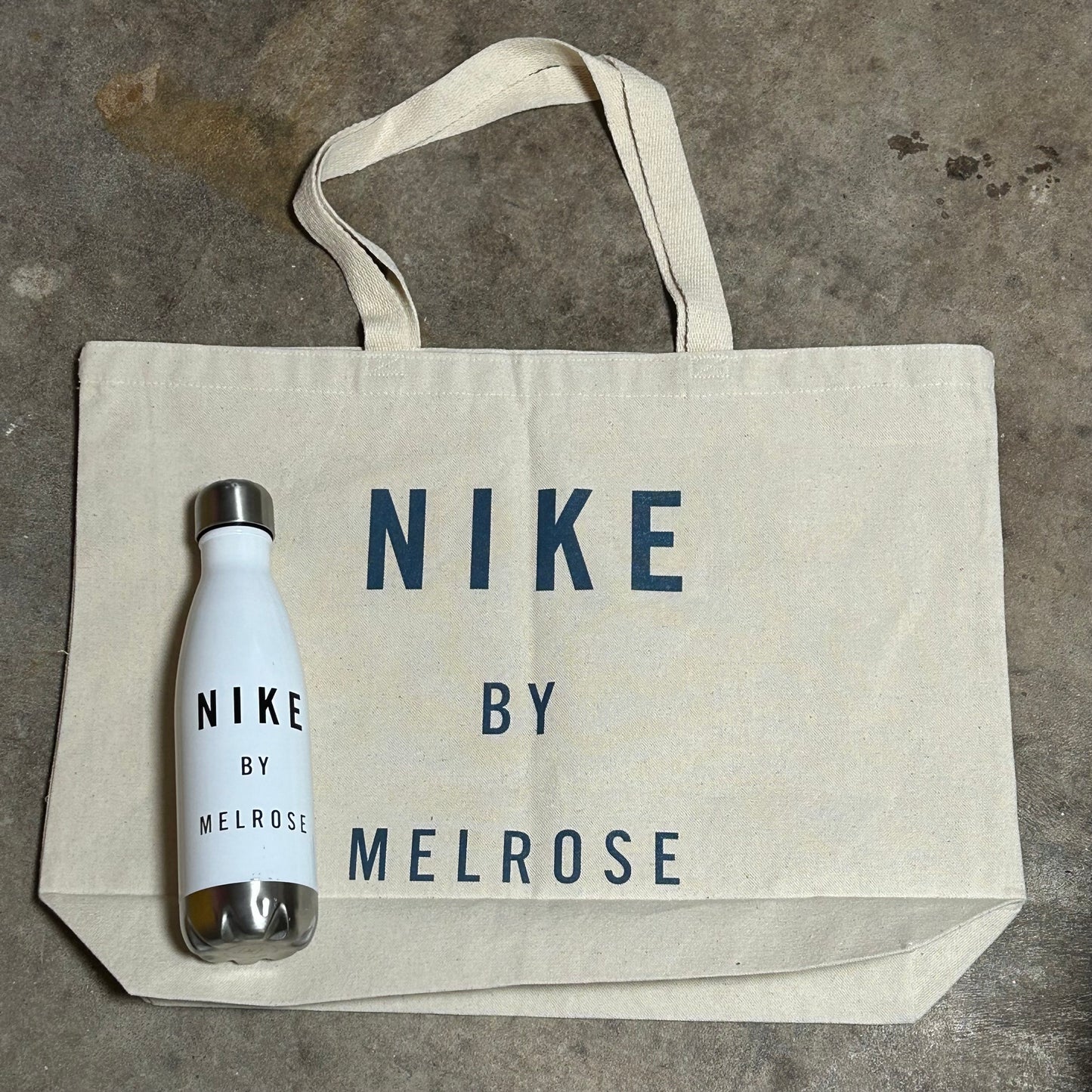 Brand New Promotional Melrose Store Event Tote + Water Bottle
