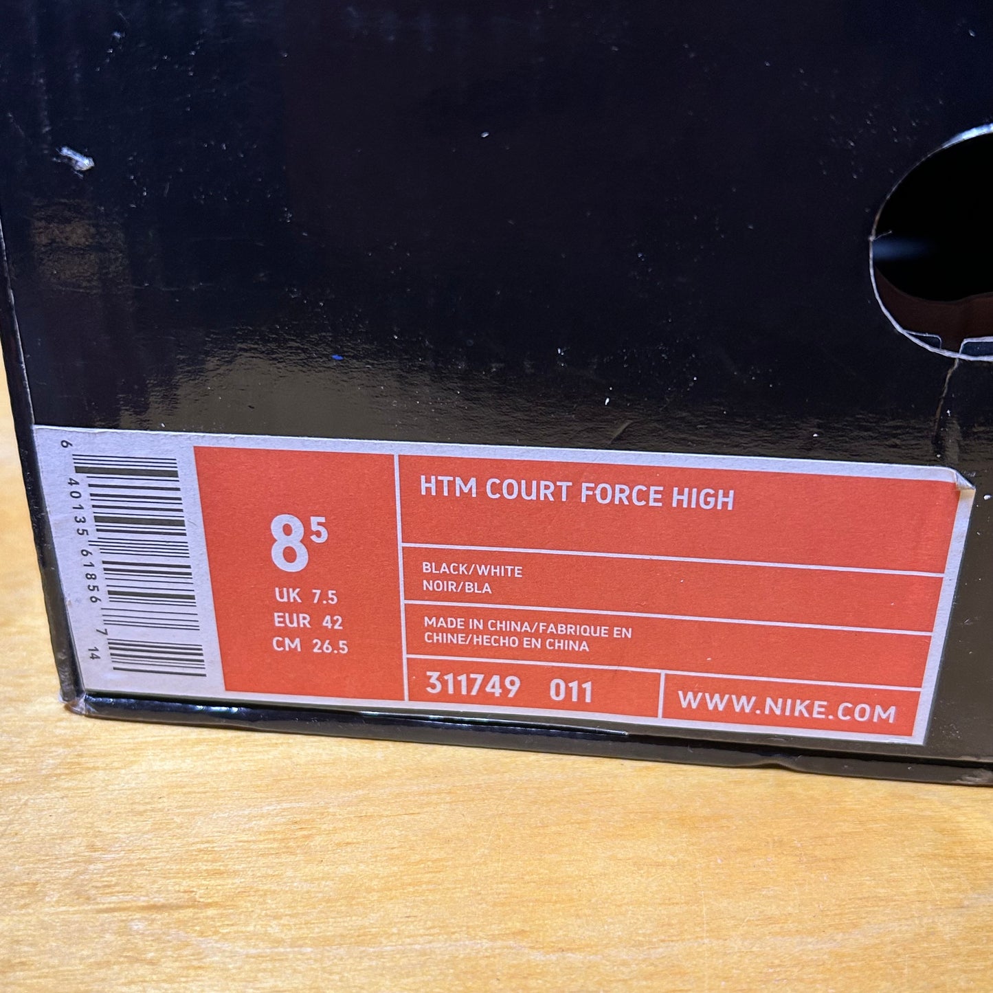 Rare DS Brand New 2005 “HTM” Court Force