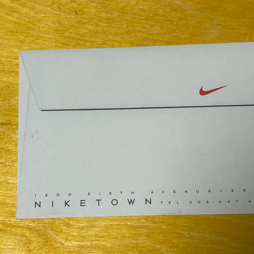 Rare 90s Promotional (Set) NT Seattle Envelope