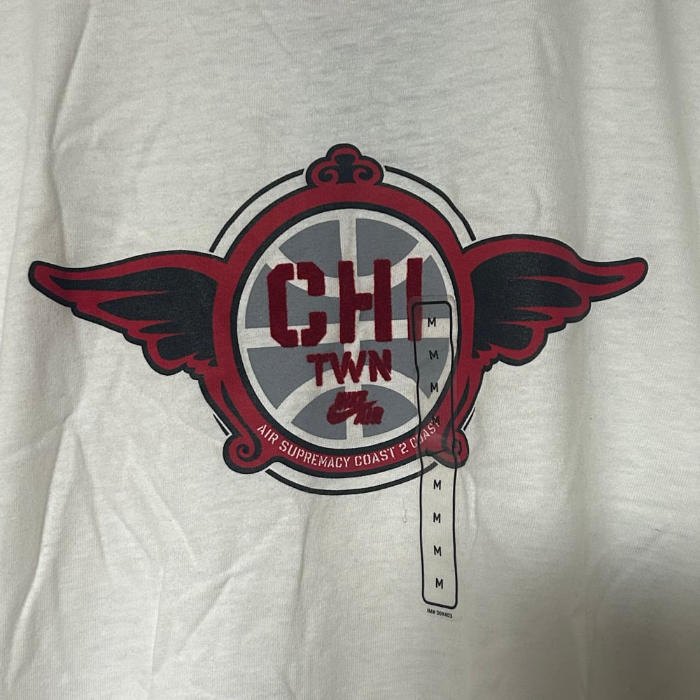 Brand New Early 2000s "Chi Town" Battleground Basketball Tee