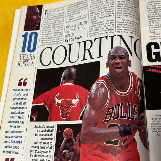 Original 1993 December Michael Jordan Sport Magazine Issue