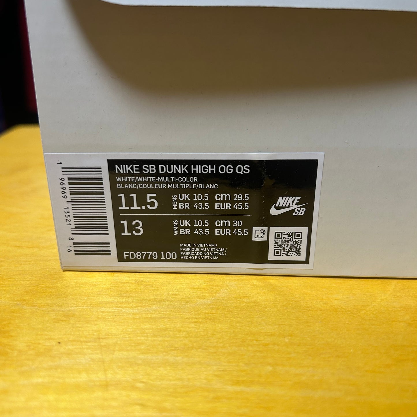 2023 Supreme Collaboration Rammellzee SB Dunk Hi