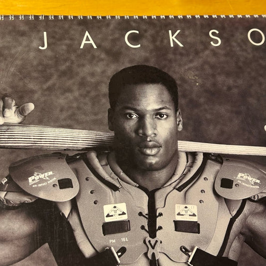 Rare Brand New Original 1992 Sealed Bo Jackson Sixteen Month Calendar