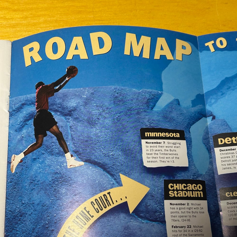 Rare Original Summer 1991 "Flight Club" MJ Promotional Newsletter