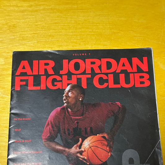 Rare Original Summer 1991 "Flight Club" MJ Promotional Newsletter