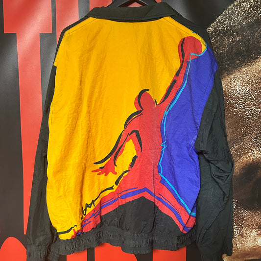 Real Rare Vintage Original 1993 Air Jordan AJVIII Aqua 8 Jacket