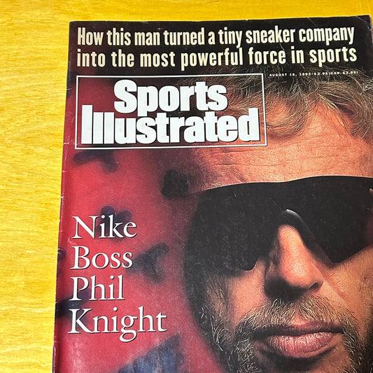Original 1993 Phil Knight Sports Illustrated Issue