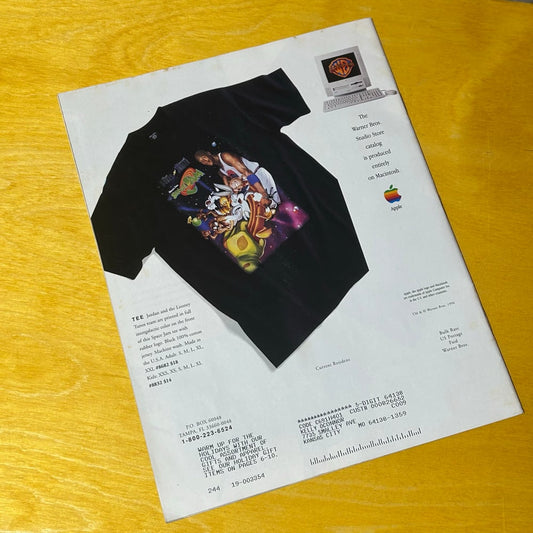 Original Promotional 1996 Warner Bros. Store Catalog