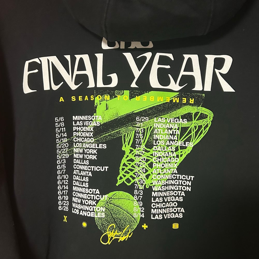 Rare Promotional "Final Year" Internal Hoodie