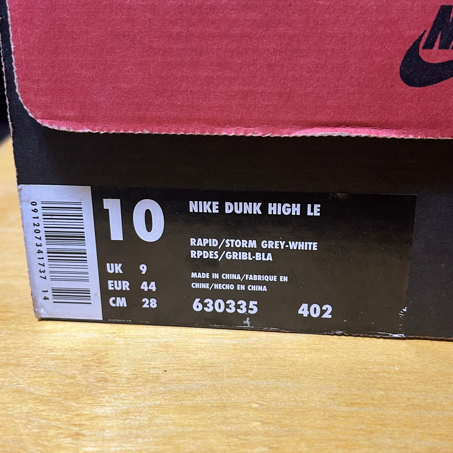 #Grail Deadstock Brand New 1999 Co.JP Dunk High "Storm" LE