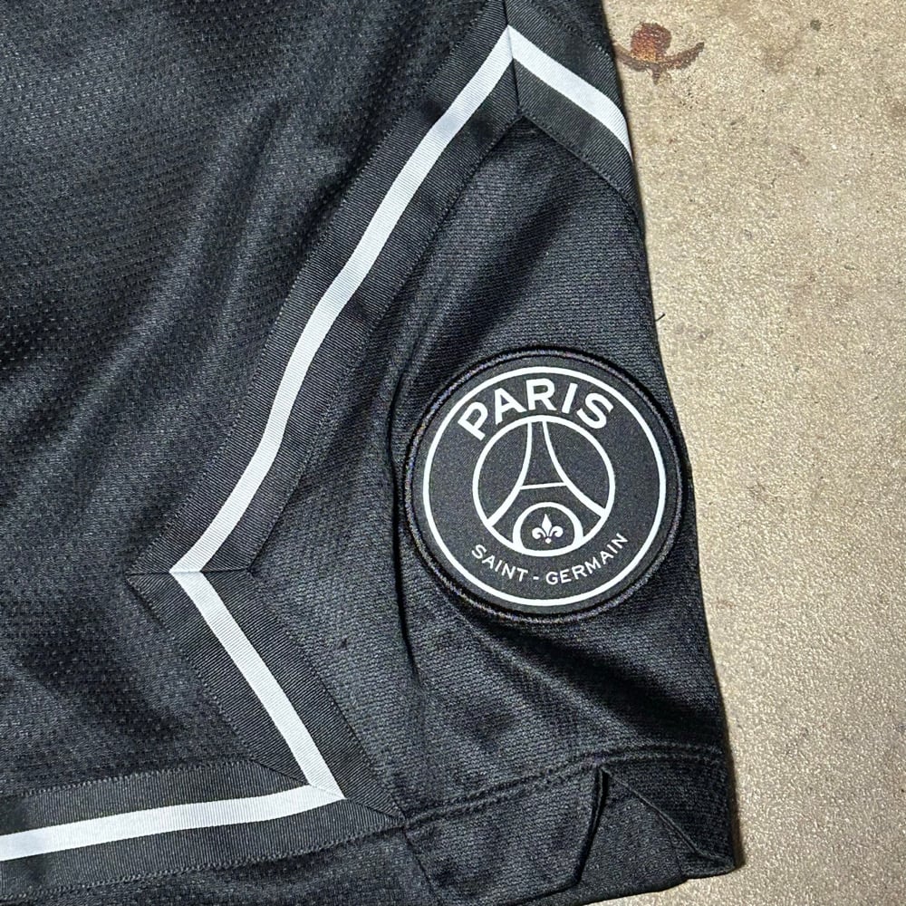 Brand New PSG Collaboration Jordan Mesh Shorts (Blk/Blk)