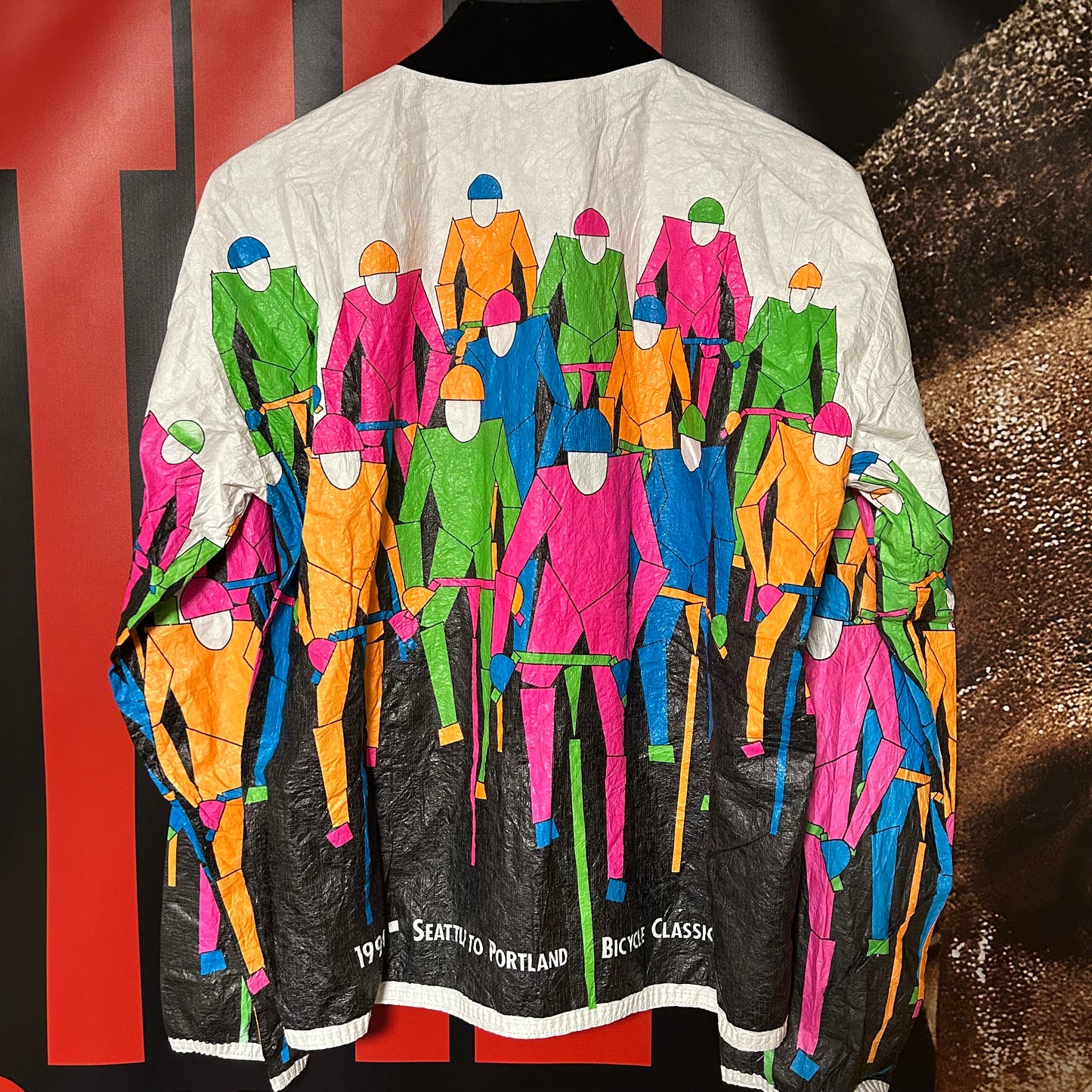 Original Promotional 1990 Cycle Oregon Tyvek Jacket