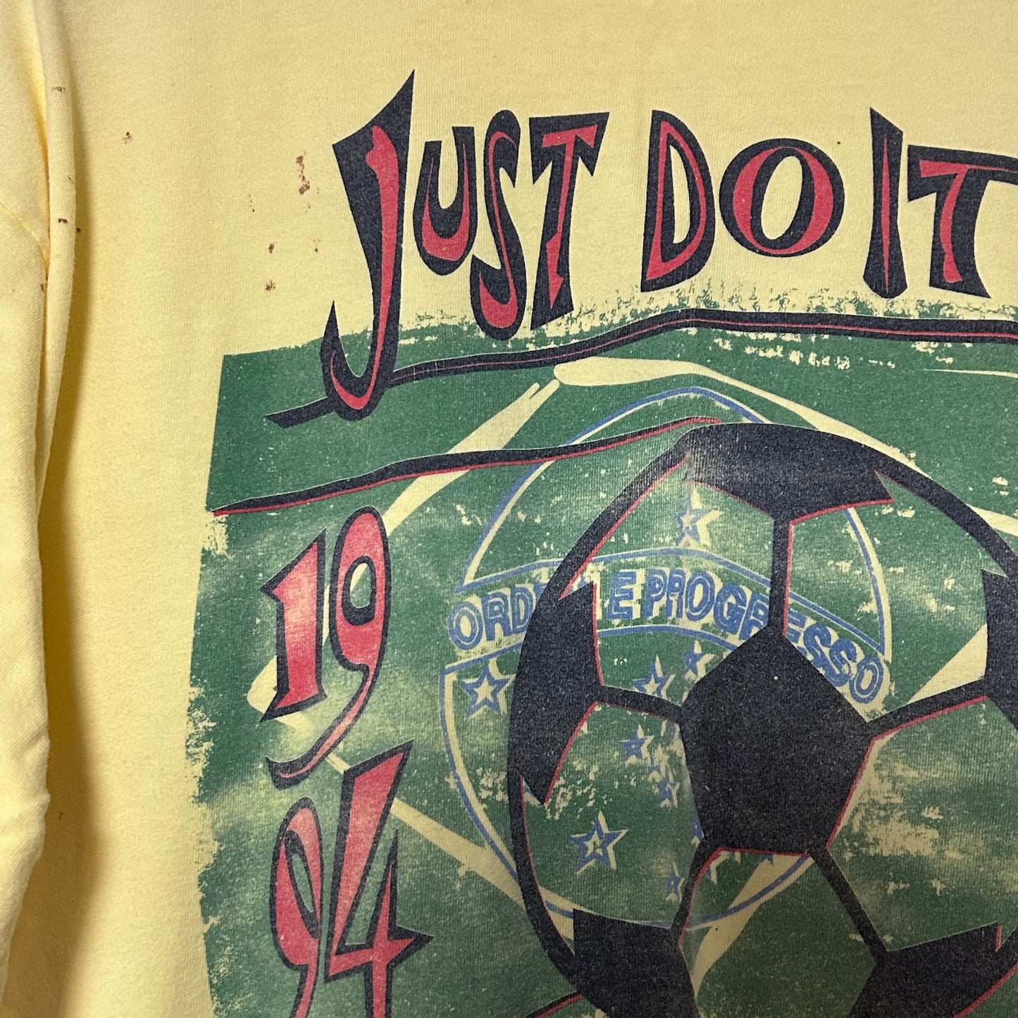 Rare Original 1994 Brasil Soccer Promotional Tee