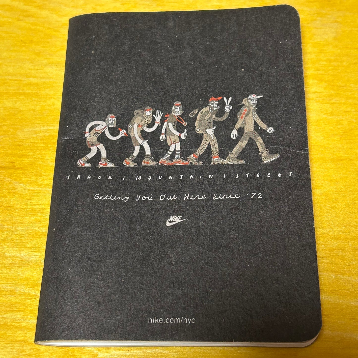 Promotional Rare NYC "Hike" Pin Set Plus Notebook