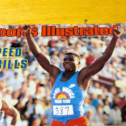 Original June 1984 Sports Illustrated Santa Monica Track Issue