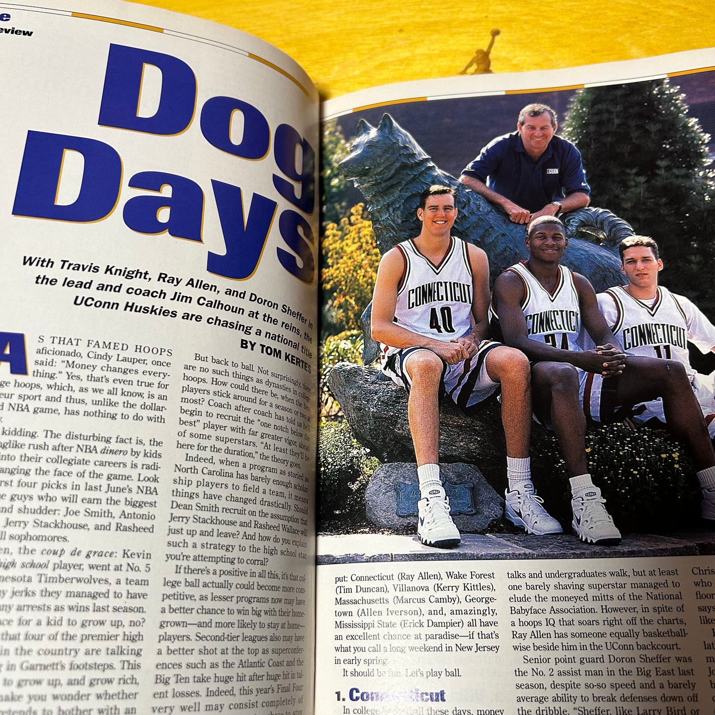 Original December 1995 Inside Sport Hair & Air Rodman/MJ Magazine Issue
