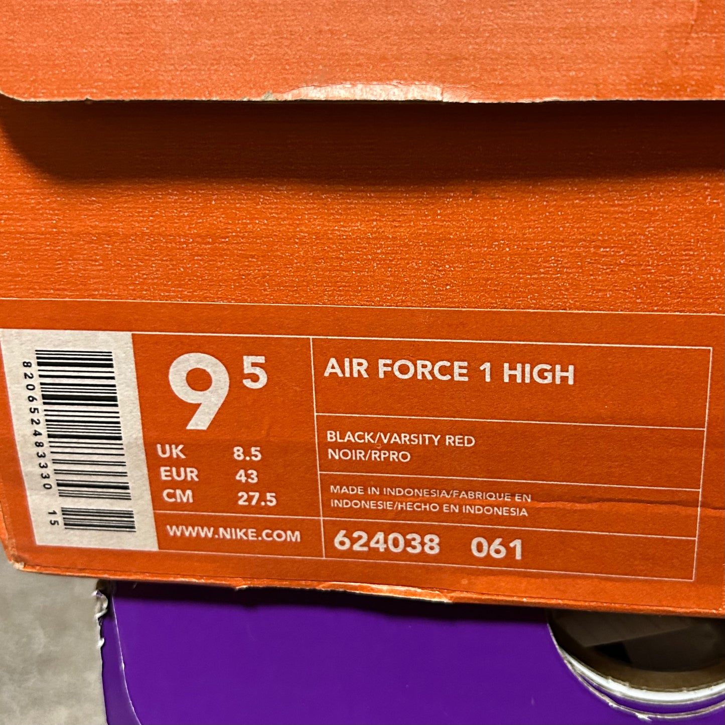 DS Brand New 2002 AF1 Sheed “Rose Garden”