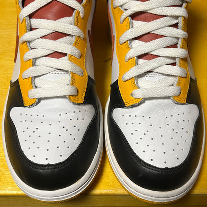 Rare 2007 Dunk High Black/Orange-Blaze