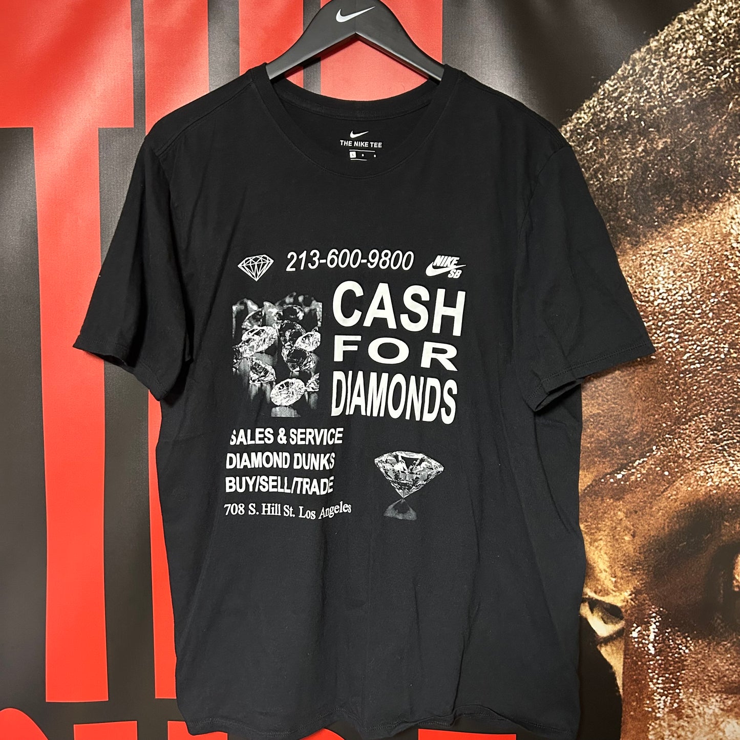 2018 SB Diamond Dunk Release Promotional Tee