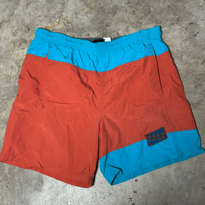 Rare Original 1990 Aqua Gear Shorts (Rust/Blue)
