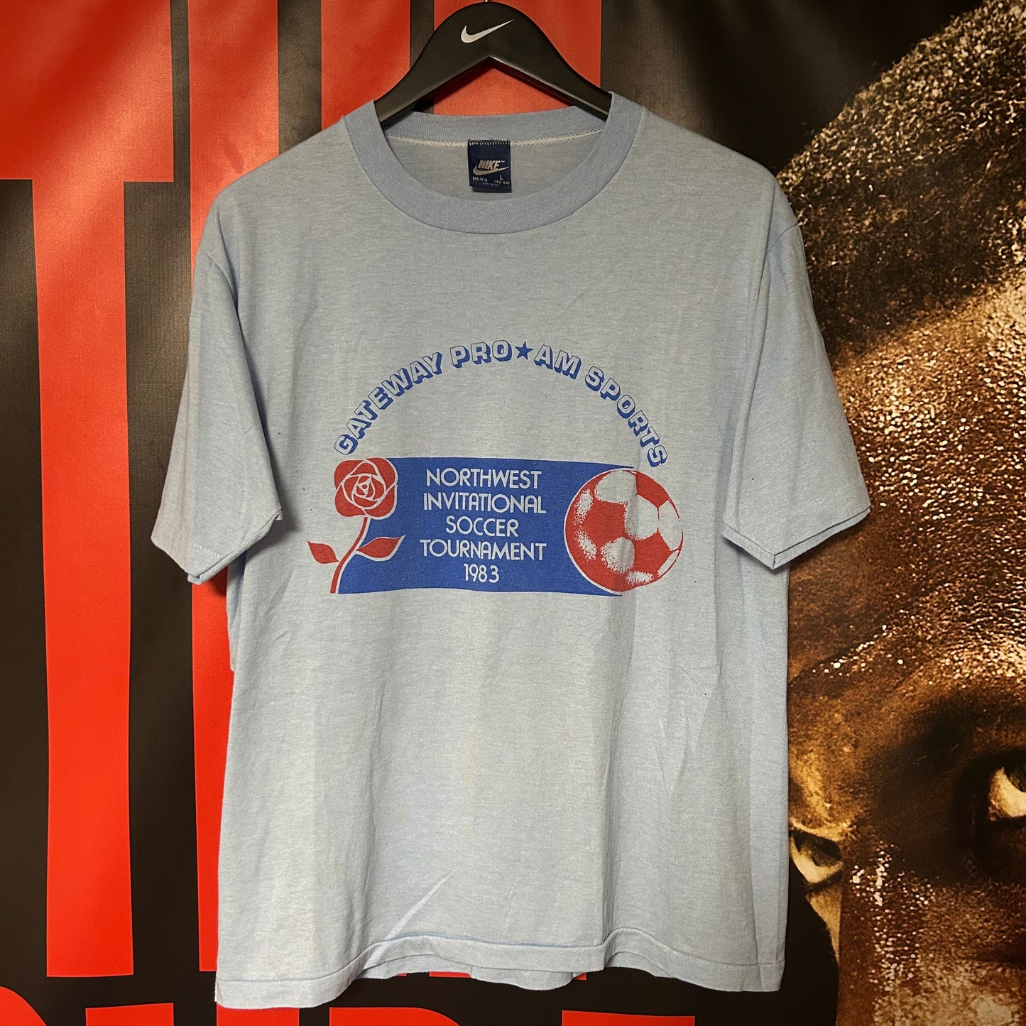 Rare Original 1983 Promotional Gateway Pro-Am Soccer Event Tee