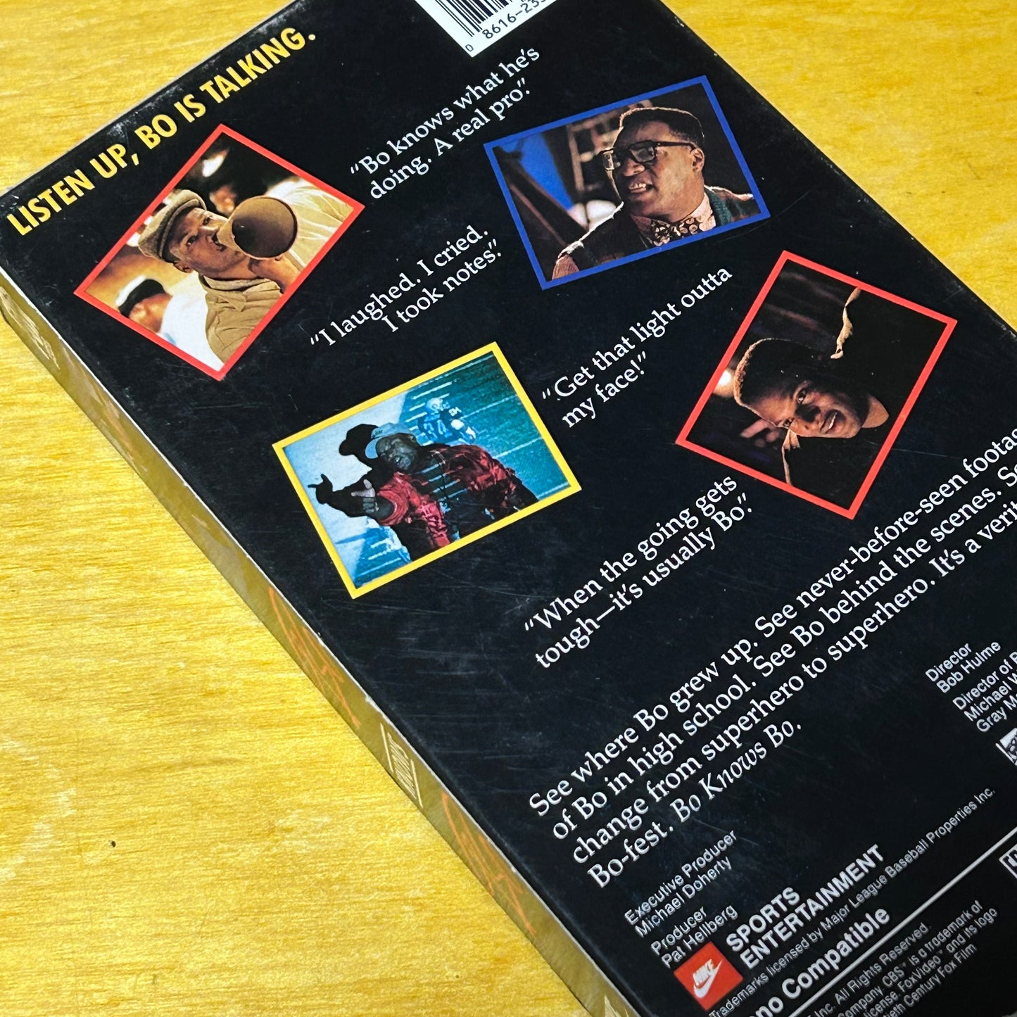 Original 1991 Promotional Bo Jackson Marketing VHS