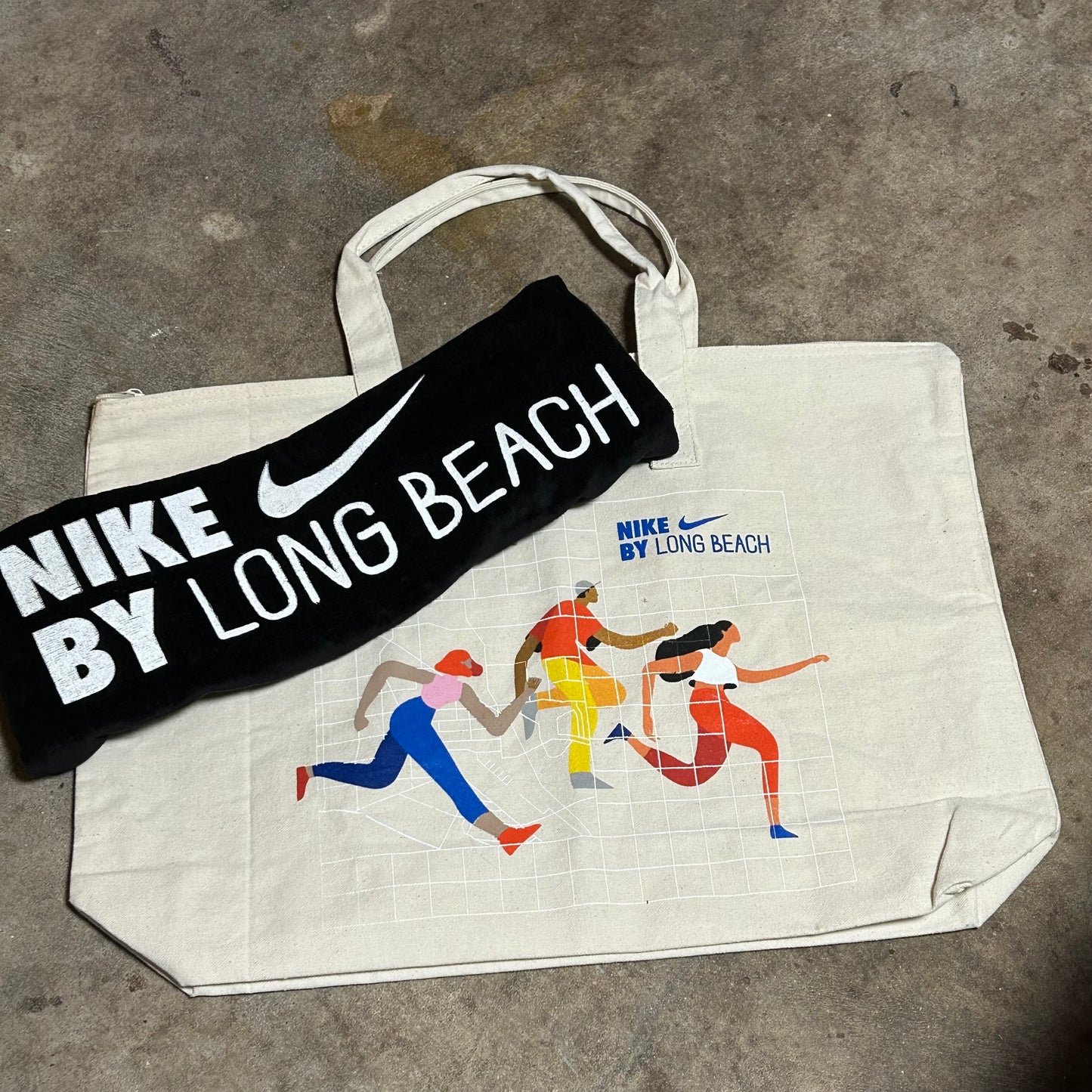 Brand New Promotional Long Beach Event Tote + Towel
