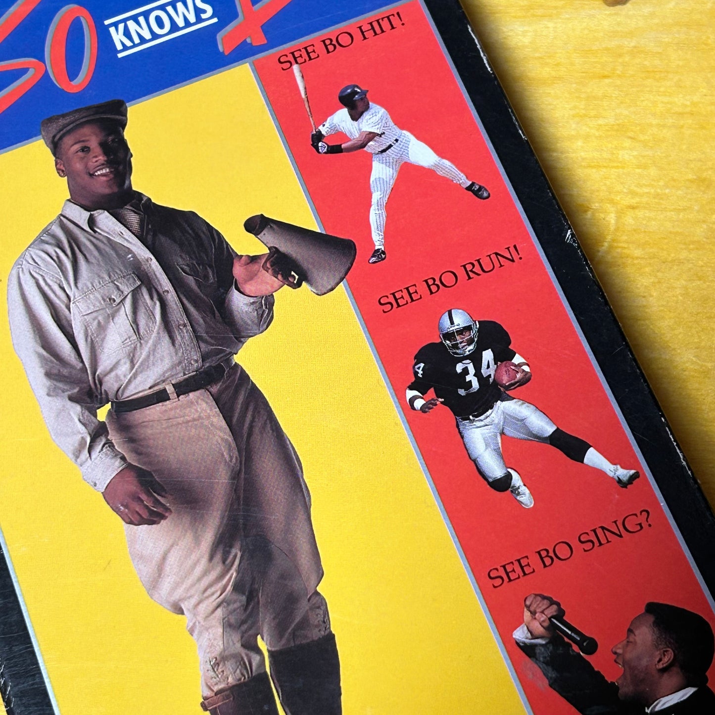 Original 1991 Promotional Bo Jackson Marketing VHS