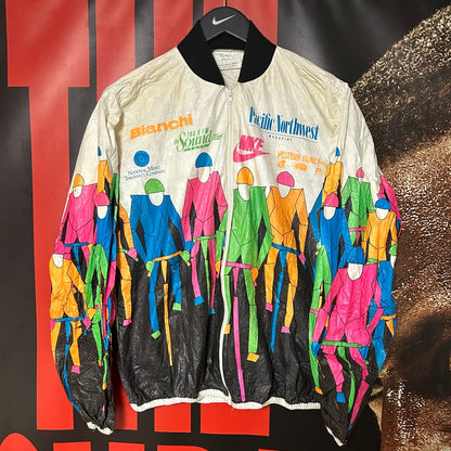 Original Vintage 1990 Promotional Cycle Portland Tyvek Jacket