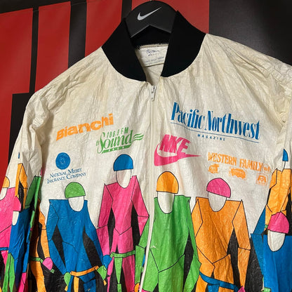 Original Vintage 1990 Promotional Cycle Portland Tyvek Jacket