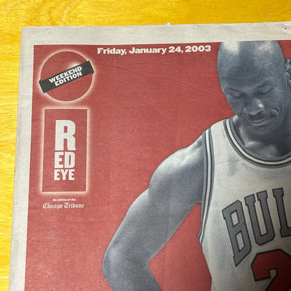 Original 2003 MJ Retirement Newspaper
