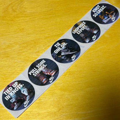 Rare Original 1980s Button Sticker Sets