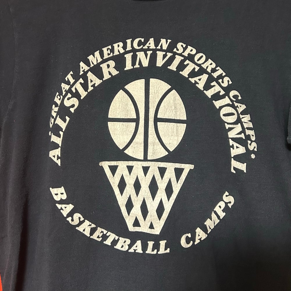 Rare Original Vintage 1970s All-Star Invitational Camp Tee