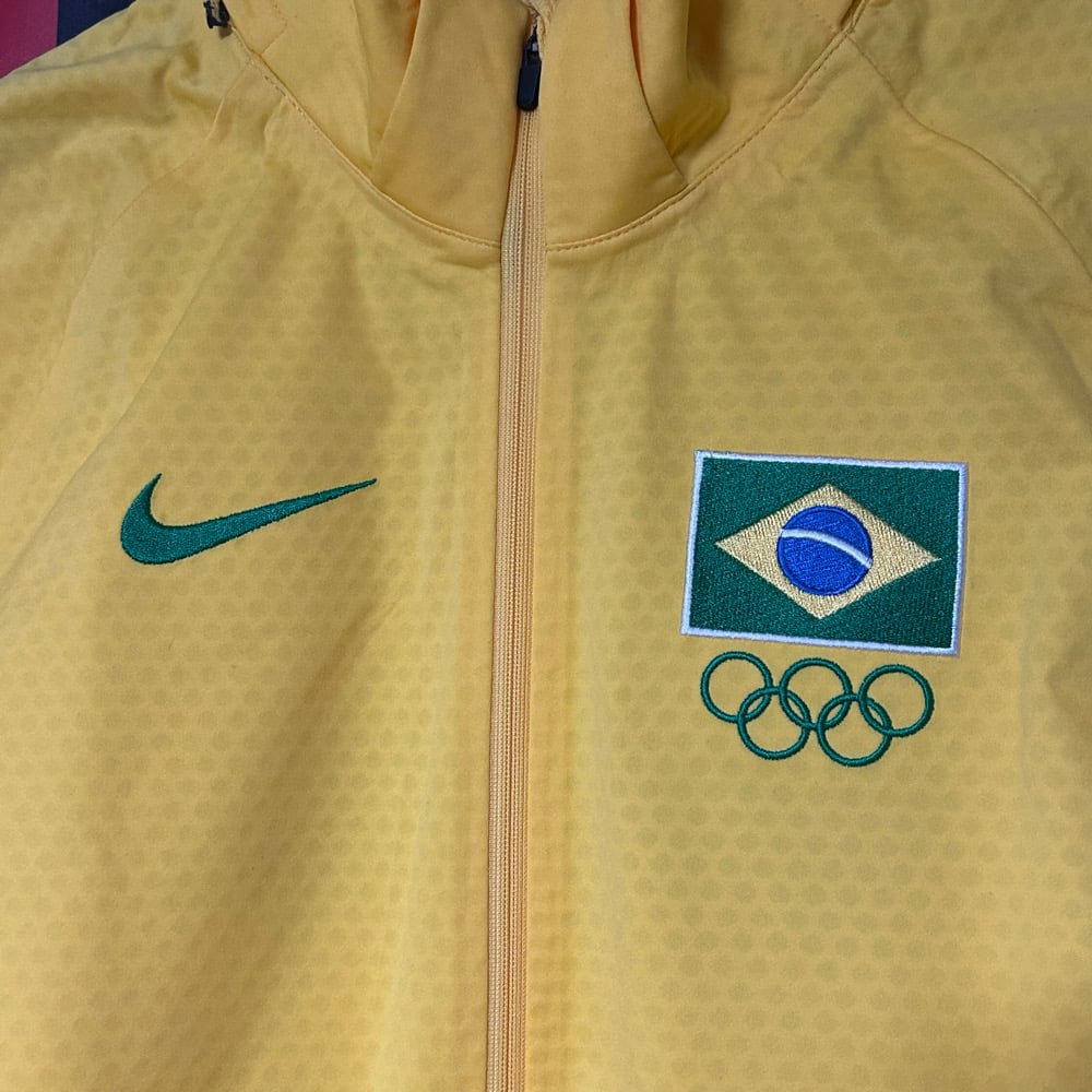 Team Issued Olympics Brasil Jacket Soccer