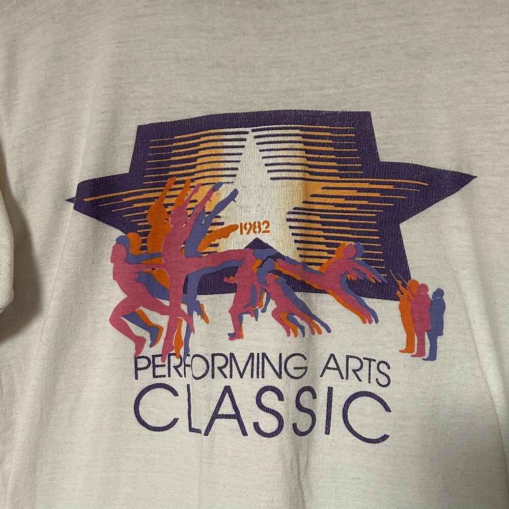 Rare Original Vintage 1982 Performing Arts Eugene Promotional Tee