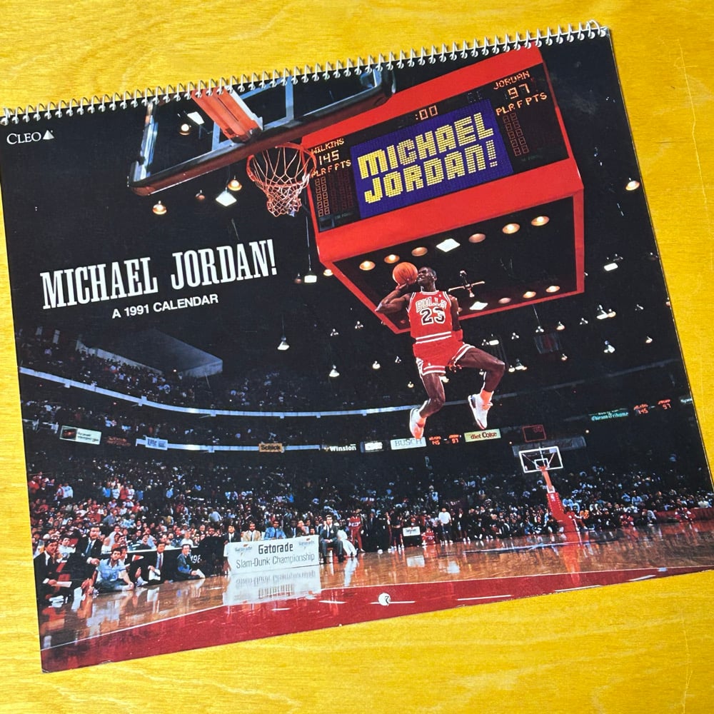 Original 1991 Michael Jordan! Calendar