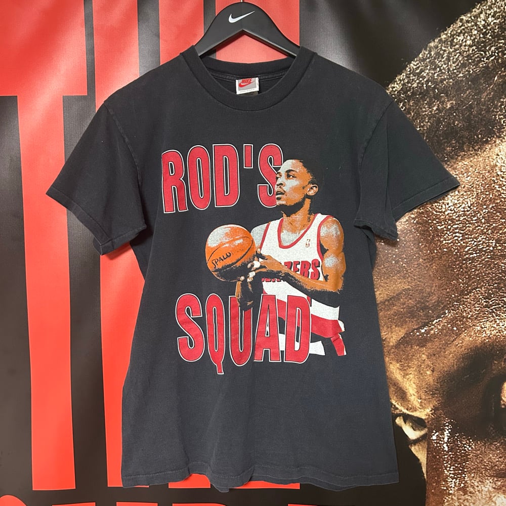 Rare Original Vintage Early 90s "Rod's Squad" Rod Strickland Camp Tee