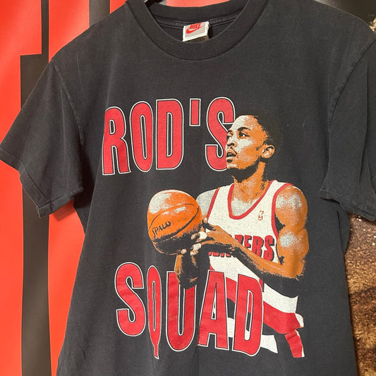 Rare Original Vintage Early 90s "Rod's Squad" Rod Strickland Camp Tee