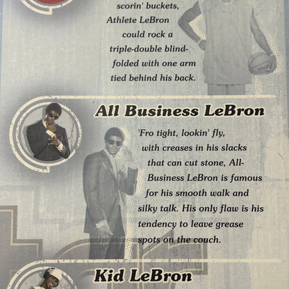 Brand New 2006 LeBron “All Business” Upper Deck Collaboration Figure