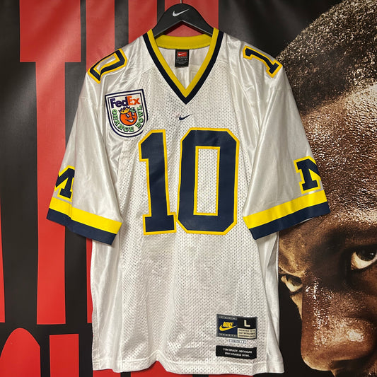 Rare Sample Brand New Tom Brady Commemorative Michigan Wolverines Jersey