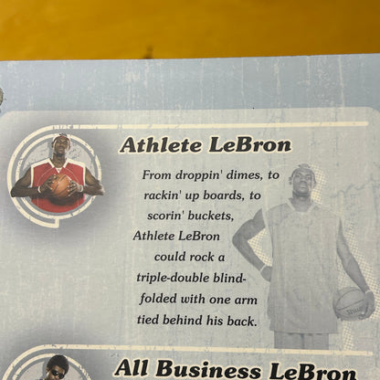 Brand New 2006 LeBron “Athlete” Upper Deck Collaboration Figure