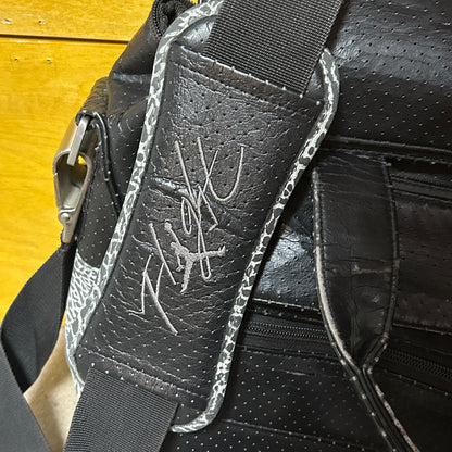 Rare Mid 2000s Sample Flight Jordan Cement Print Bag