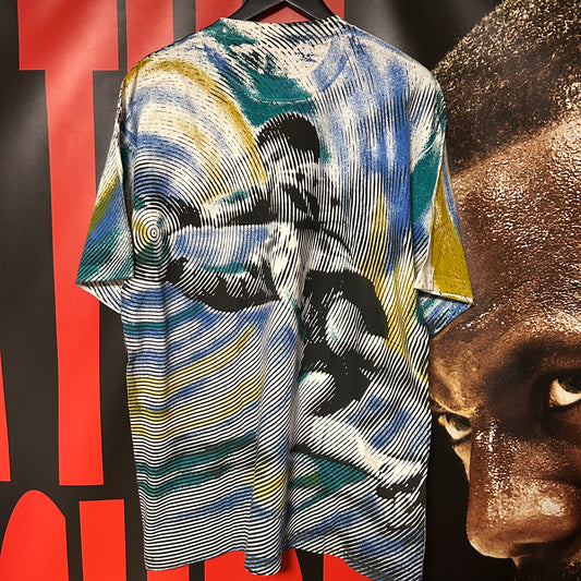 Nuts Brand New Original Early 90s AOP Soccer Sample Promo Tee