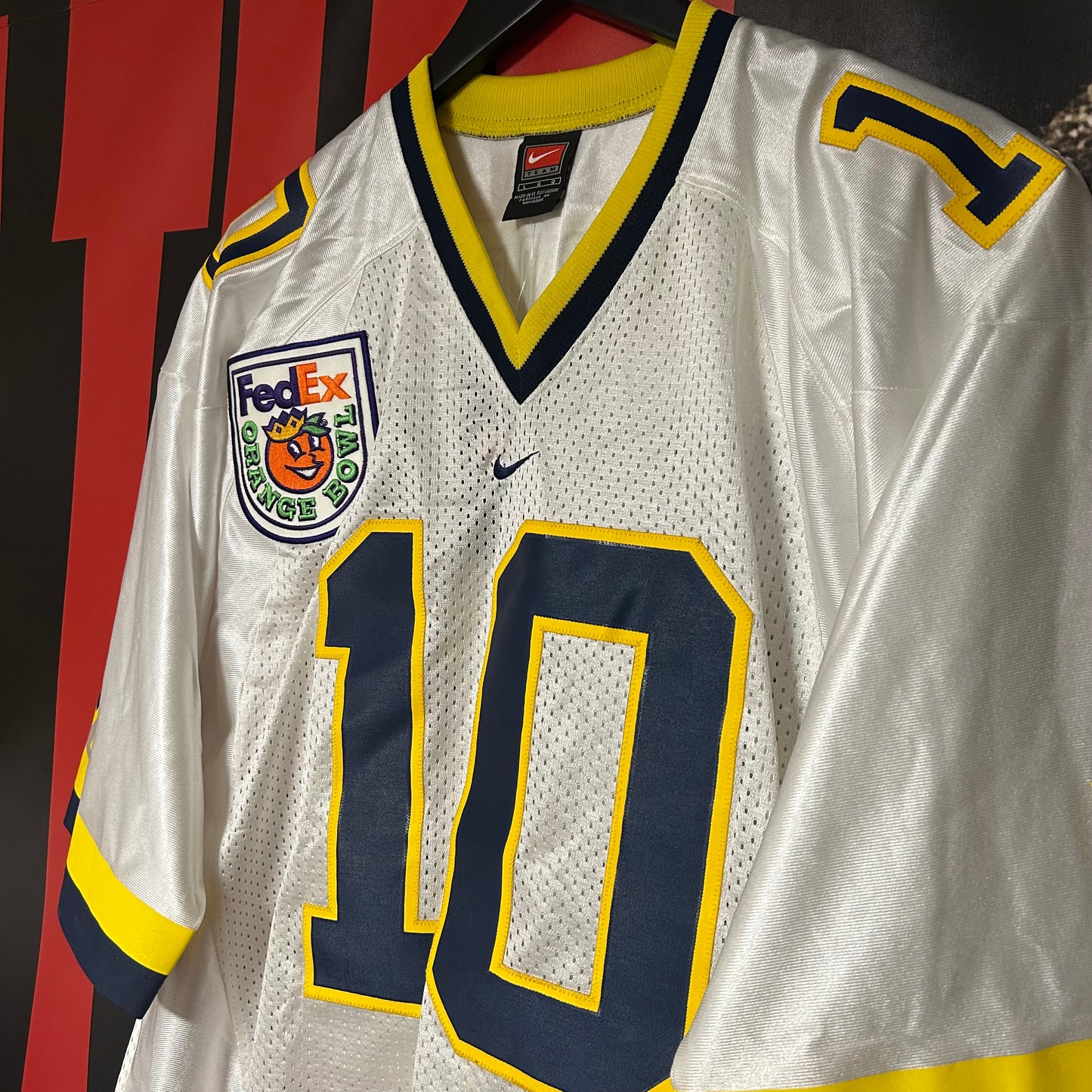 Rare Sample Brand New Tom Brady Commemorative Michigan Wolverines Jersey