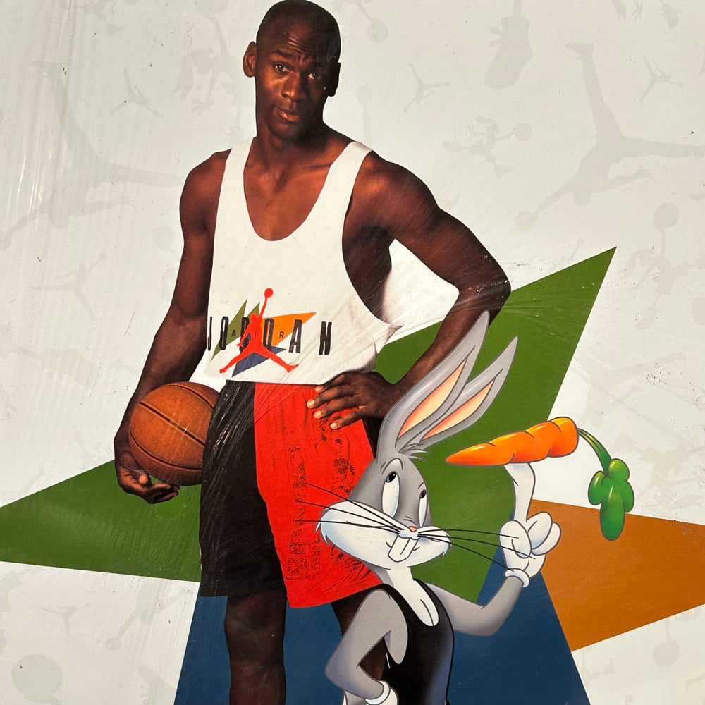 Rare Brand New Sealed Original "Hare Jordan" 1993 Sixteen Month Calendar