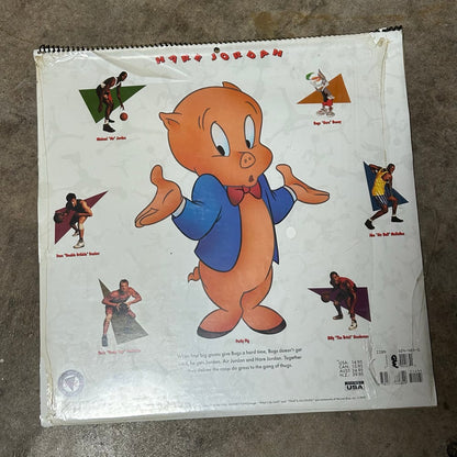 Rare Brand New Sealed Original "Hare Jordan" 1993 Sixteen Month Calendar