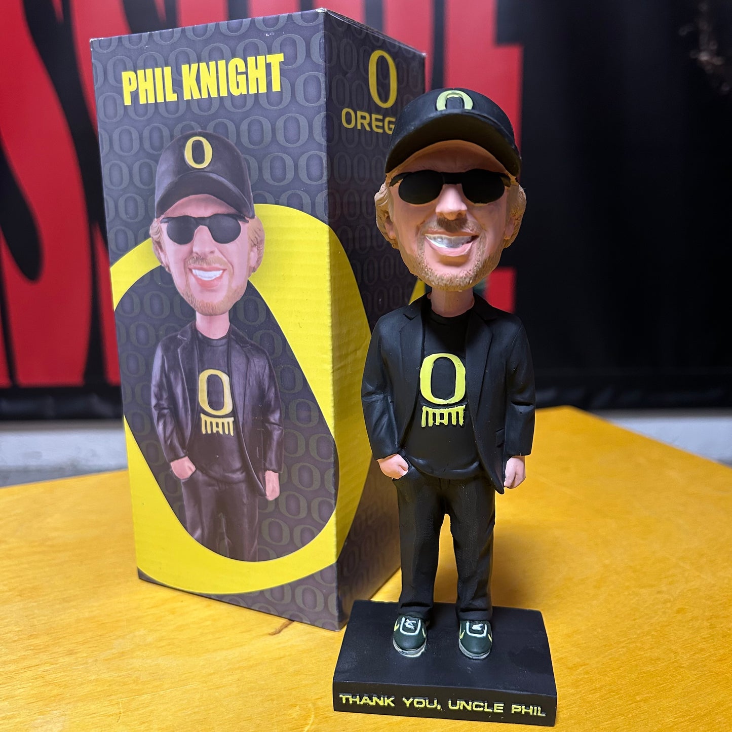Brand New Promotional Phil Knight Matthew Knight Bobblehead