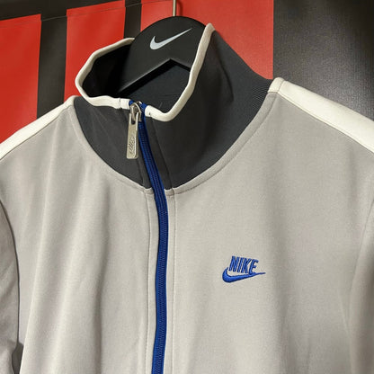 Mid-2000s Blue/White/Grey Track Jacket